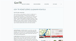 Desktop Screenshot of govtr.org