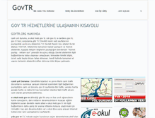 Tablet Screenshot of govtr.org